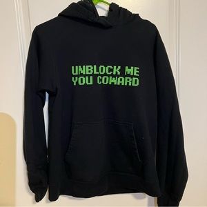 Unblock Me You Coward Sweater